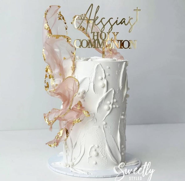 Custom Holy Communion Topper