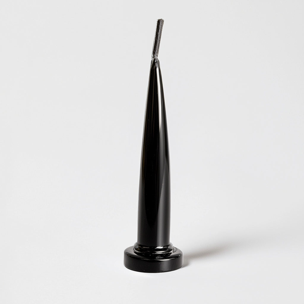 Black Bullet Self Standing Candles (Pack of 12)