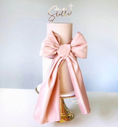 Custom Name Only Topper with Mini Cross