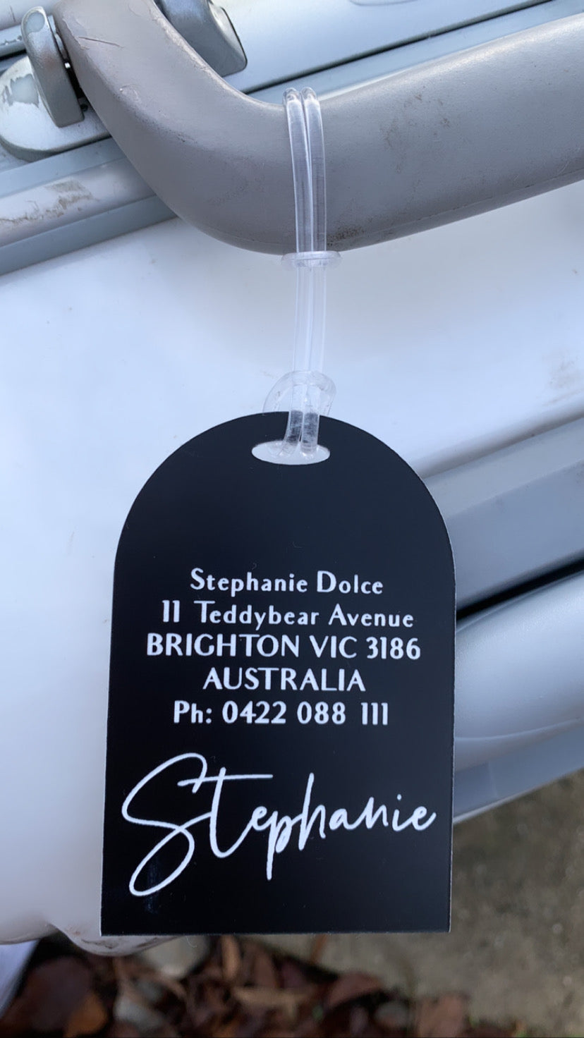 Personalised Luggage Tag