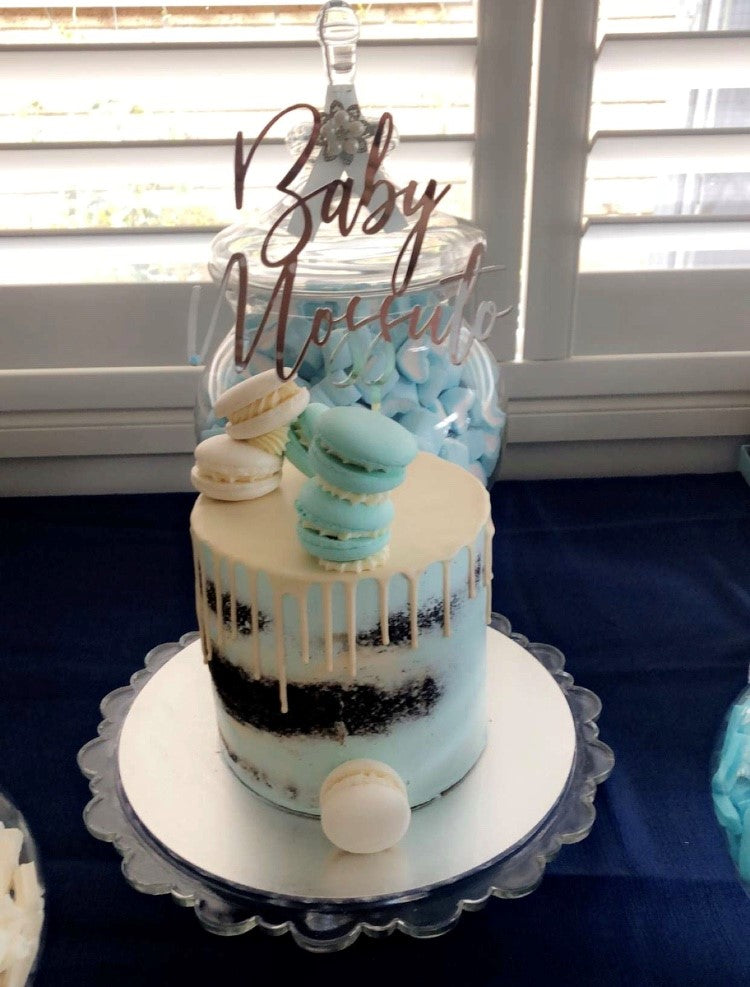 Custom Baby Surname Topper
