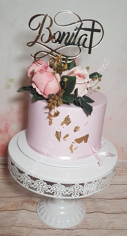 Custom Name Only with Cross - Lush Range