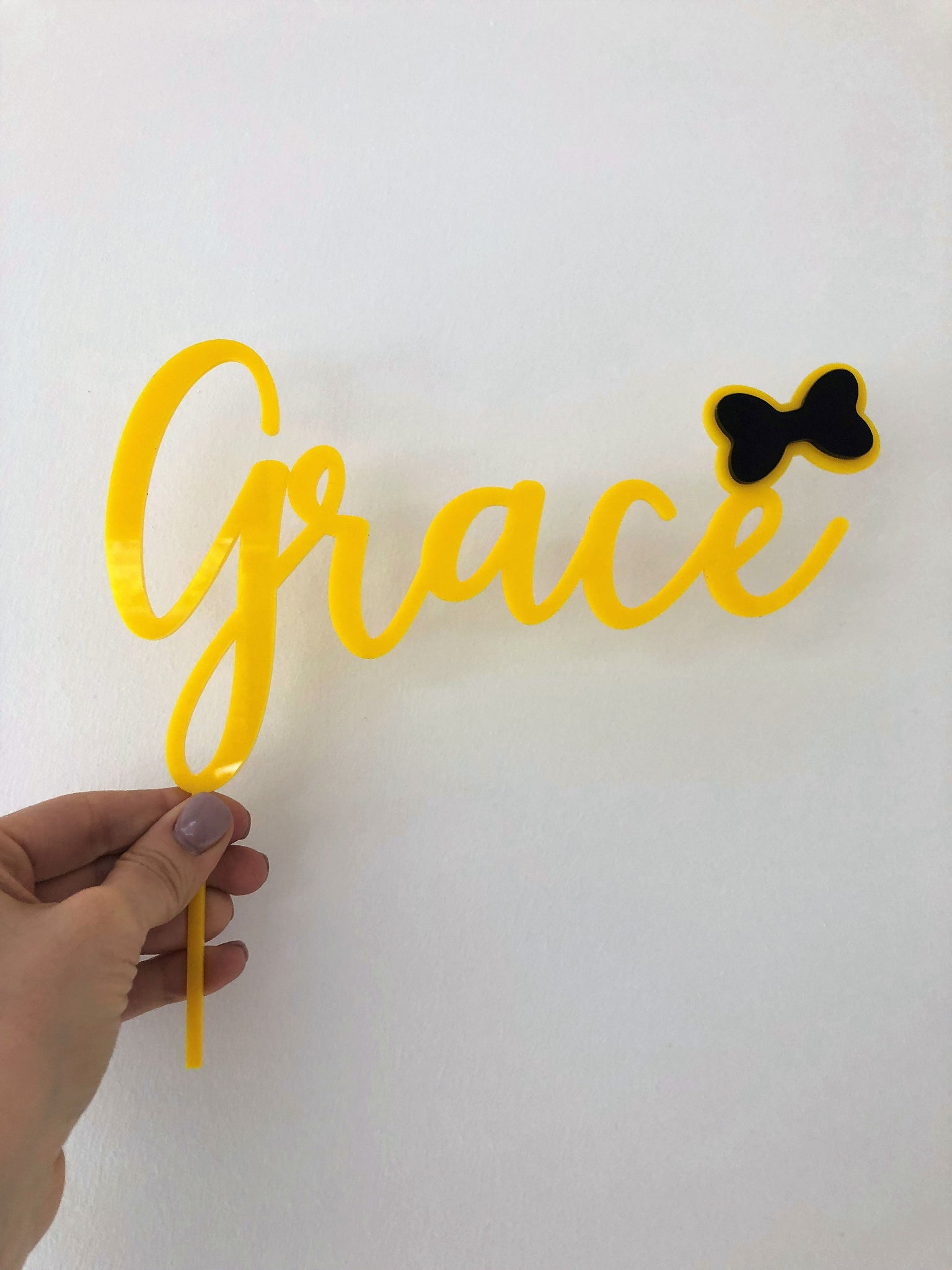 Custom Name Wiggles - Emma Theme Topper