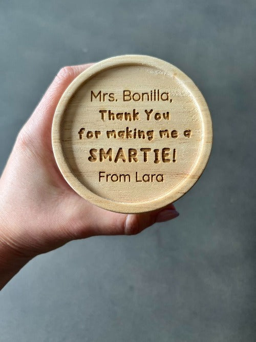 Personalised Teacher SMARTIE Jar