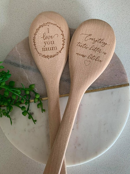 Mother's Day Personalised Wooden Spoon