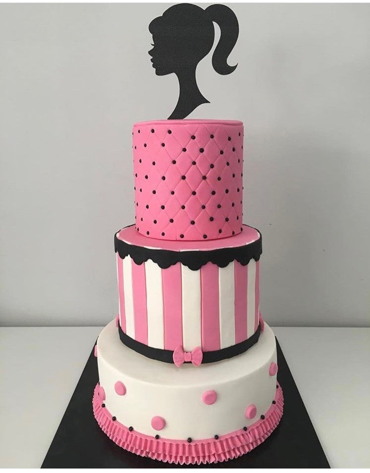 Barbie Silhouette Topper