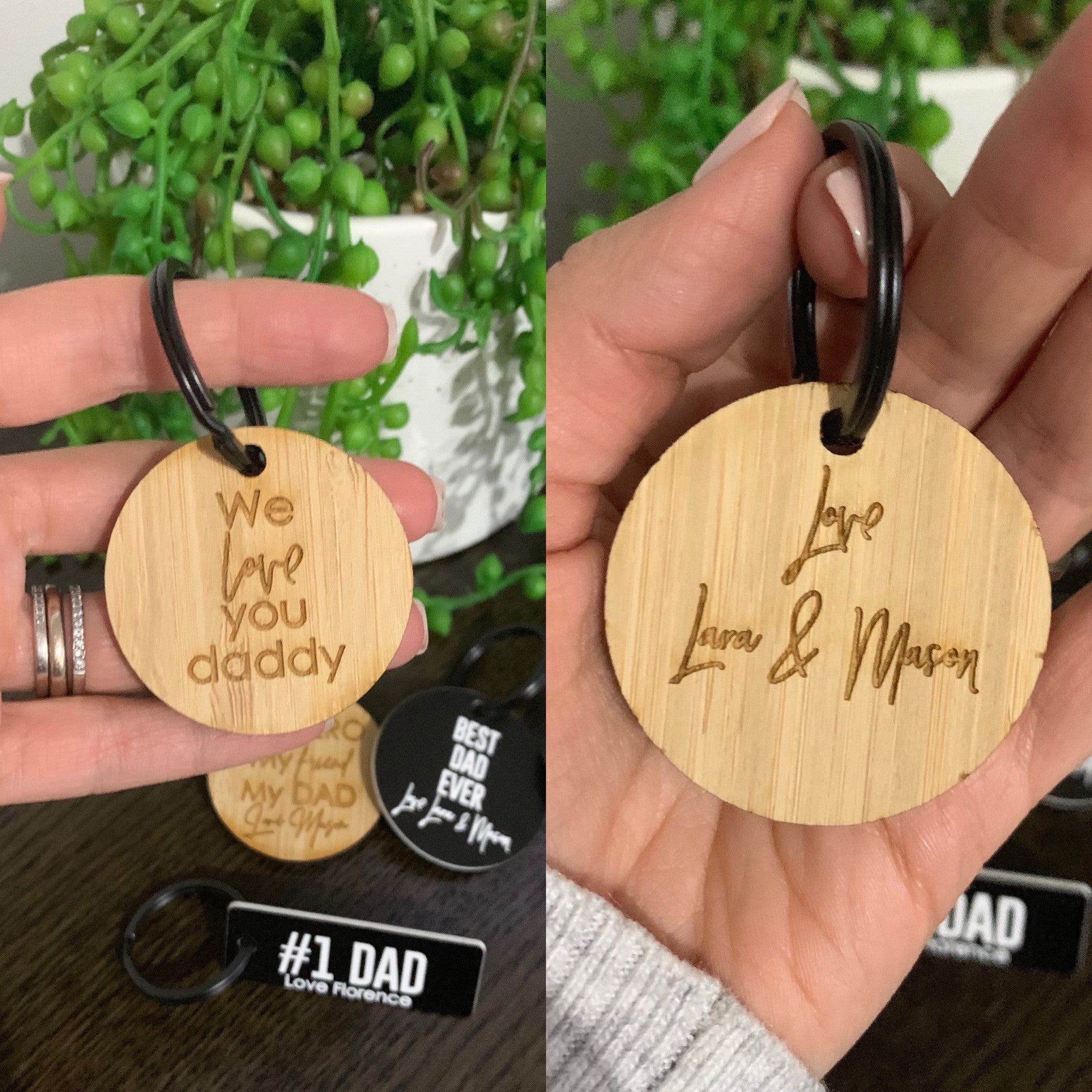 Father's Day Custom KeyTag