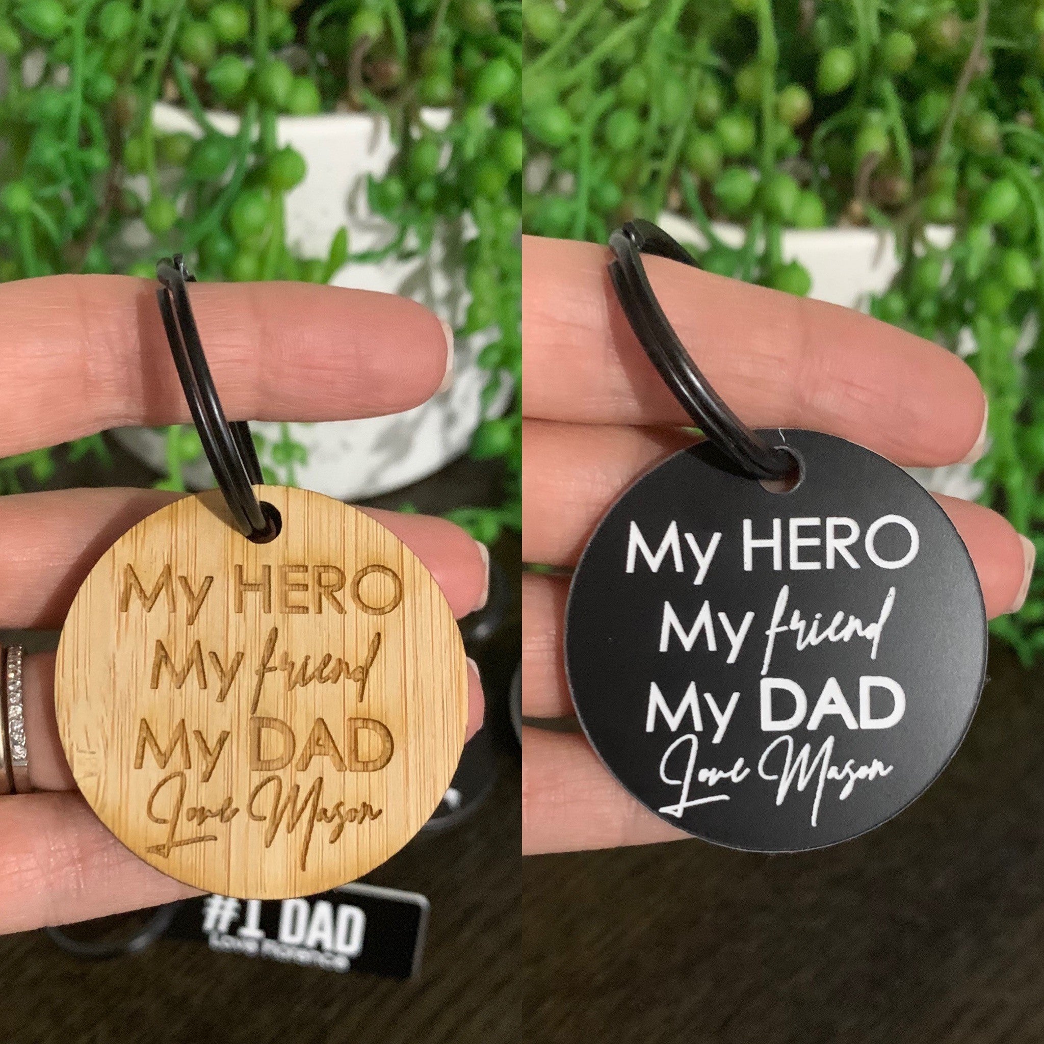 Father's Day Custom KeyTag