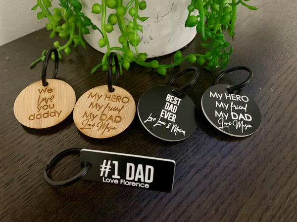 Father's Day Custom KeyTag