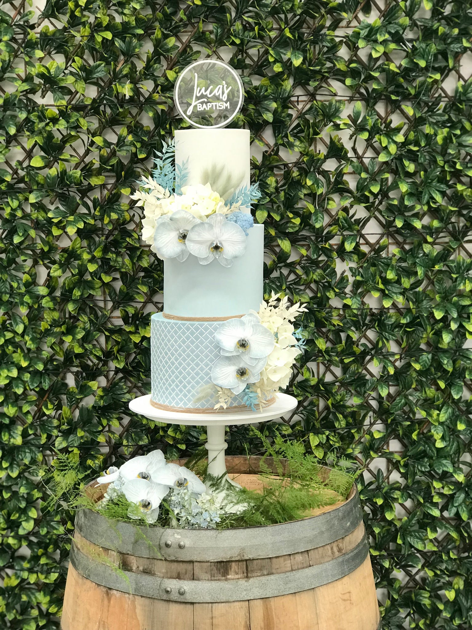 Custom Baptism 3D Topper