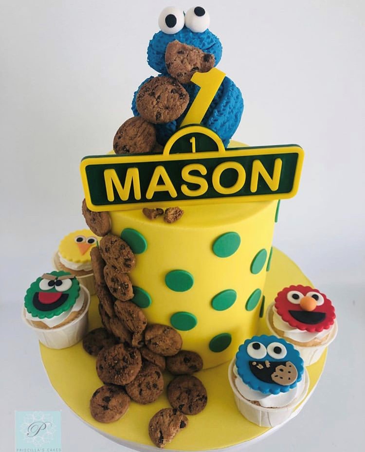 Custom Sesame Street Topper