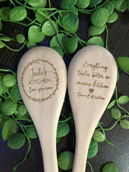 Personalised Wooden Spoons
