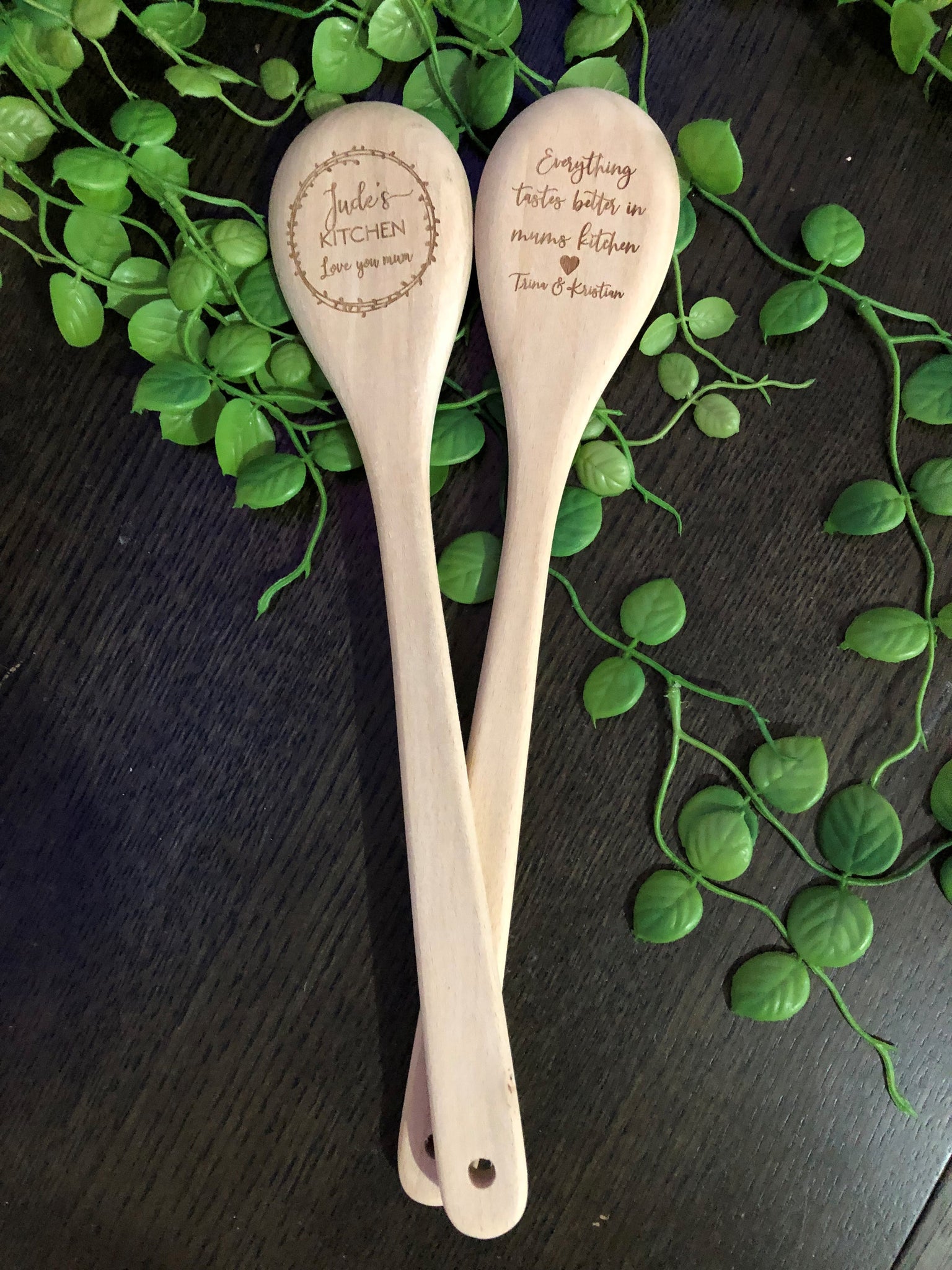 Personalised Wooden Spoons