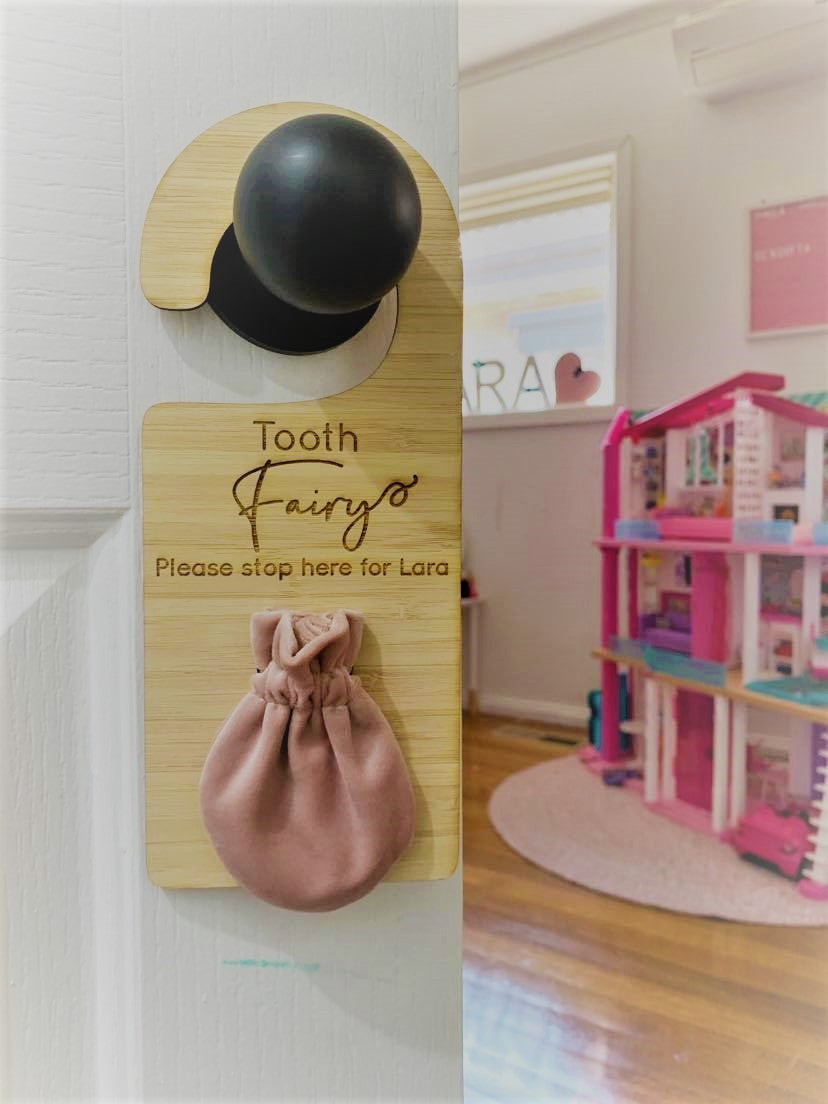 Personalised Tooth Fairy Door Hanger