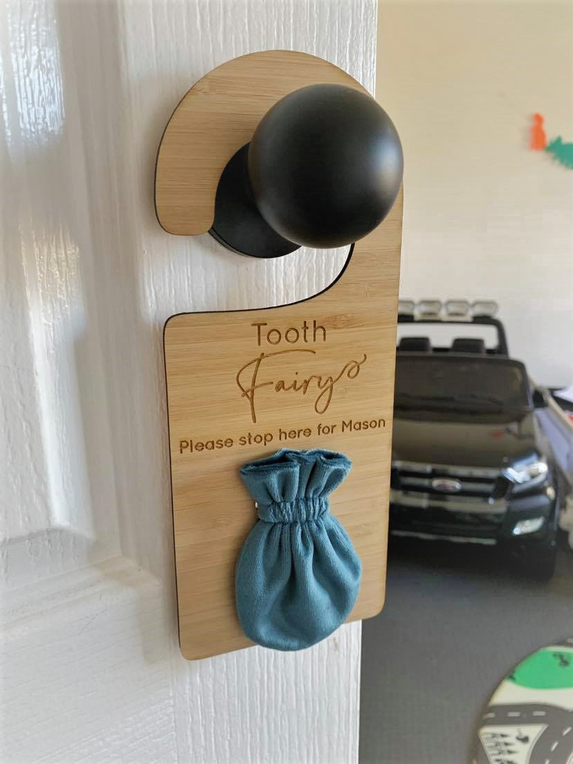 Personalised Tooth Fairy Door Hanger