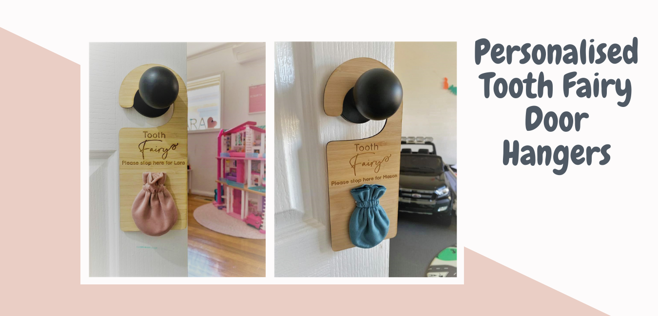 Personalised Tooth Fairy Door Hanger